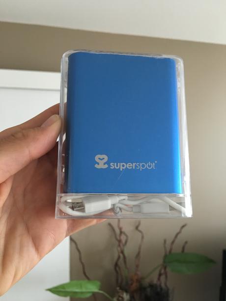 Découvrez ce chargeur portable 10400mAh signé « SuperSpot » Découvrez ce chargeur portable 10400mAh signé « SuperSpot »
