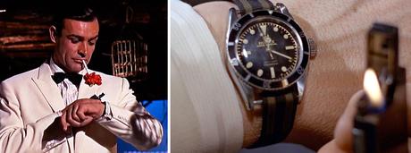 James Bond et son fameux bracelet NATO en 1964
