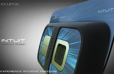 Concept de téléphone fonctionnant à l'énergie solaire