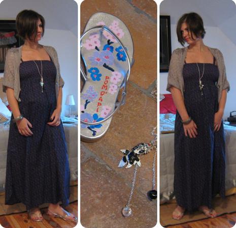 Chic et enceinte : la robe longue
