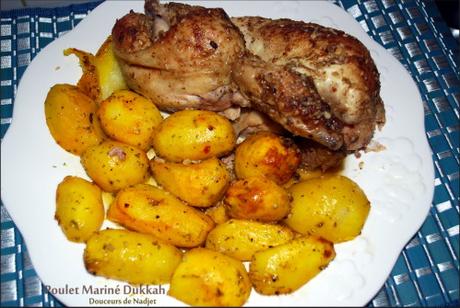 Poulet mariné Dukkah Poulet mariné Dukkah
