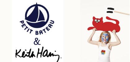 Street Art sur maille - Keith Haring & Petit Bateau Street Art sur maille - Keith Haring & Petit Bateau