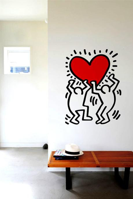 Street Art sur maille - Keith Haring & Petit Bateau www.stickboutik.com/Haring