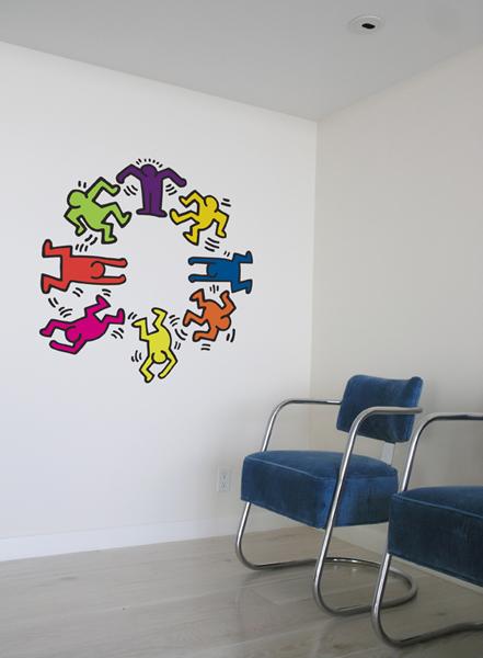 Street Art sur maille - Keith Haring & Petit Bateau Street Art sur maille - Keith Haring & Petit Bateau