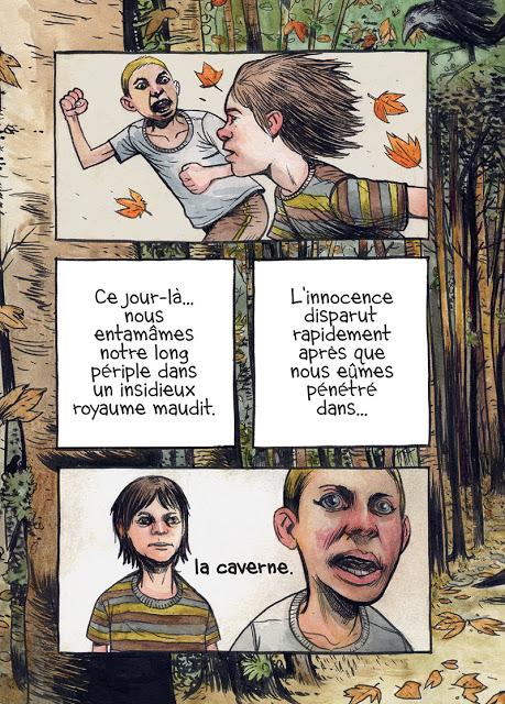 Page extraite de The Wrenchies, BD noire et folle