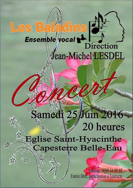Les Baladins, déposent la Clef des… Chants La très belle affiche !
