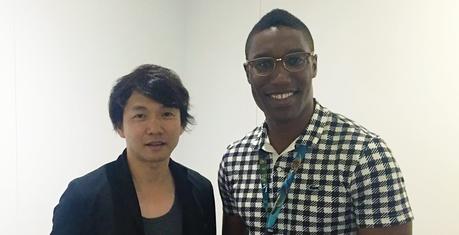 The Last Guardian : Notre entrevue avec Fumito Ueda Le concepteur de jeu vidéo Fumito Ueda et notre chroniqueur Carl-Edwin Michel.