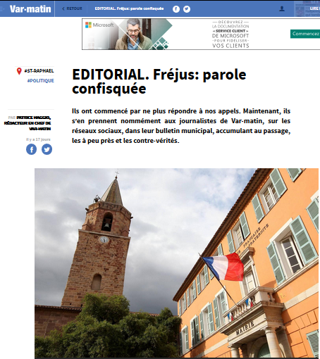 EXCLUSIF ! Lu pour vous dans la Pravda #FN de #Fréjus Capture