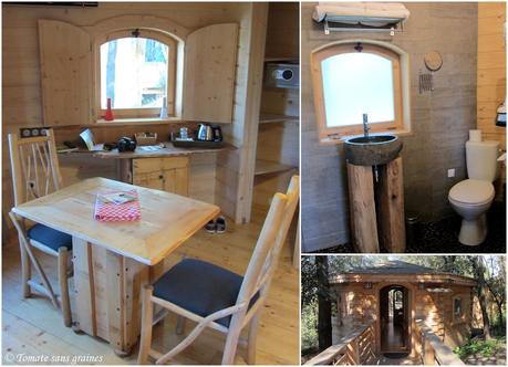 Séjour insolite : Les cabanes dans les bois, à Villalier Séjour insolite : Les cabanes dans les bois, à Villalier
