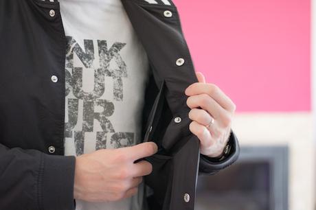 Le blouson Teddy Lacoste en solde comment porter blouson teddy lacoste poche