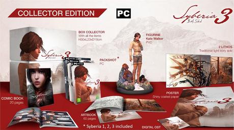 Syberia 3 et son magnifique collector Syberia 3 et son magnifique collector