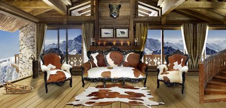 L’hiver dans une ambiance chalet de montagne L’hiver dans une ambiance chalet de montagne