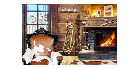 L’hiver dans une ambiance chalet de montagne L’hiver dans une ambiance chalet de montagne