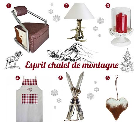 L’hiver dans une ambiance chalet de montagne L’hiver dans une ambiance chalet de montagne
