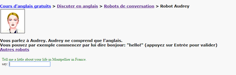 « Je parle anglais » : Comment avoir tes premières conversations en anglais ? je parle anglais... avec un robot