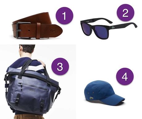 Le top des produits soldés chez Lacoste accessoire lacoste en solde