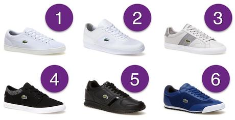 Le top des produits soldés chez Lacoste sneakers lacoste solde