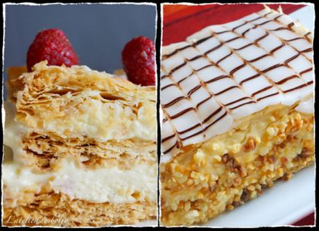 Millefeuille pâtissier à la crème diplomate Mille feuille 4