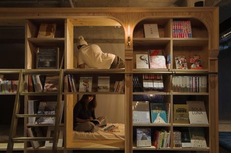 Une nuit au Book and Bed Tokyo