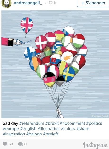 Il fallait s’y attendre, les créatifs s’en donnent à cœur joie face au #Brexit ! Il fallait s’y attendre, les créatifs s’en donnent à cœur joie face au #Brexit !