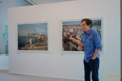 Martin Paar, François Hébel, commissaire de l'exposition