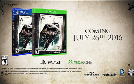 GAMING | Batman : Return to Arkham est repoussé, sans nouvelle date de sortie ! GAMING | Batman : Return to Arkham est repoussé, sans nouvelle date de sortie !