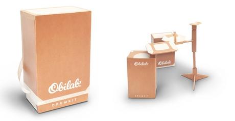 Batterie Obilab, la batterie en carton ! batterie en carton
