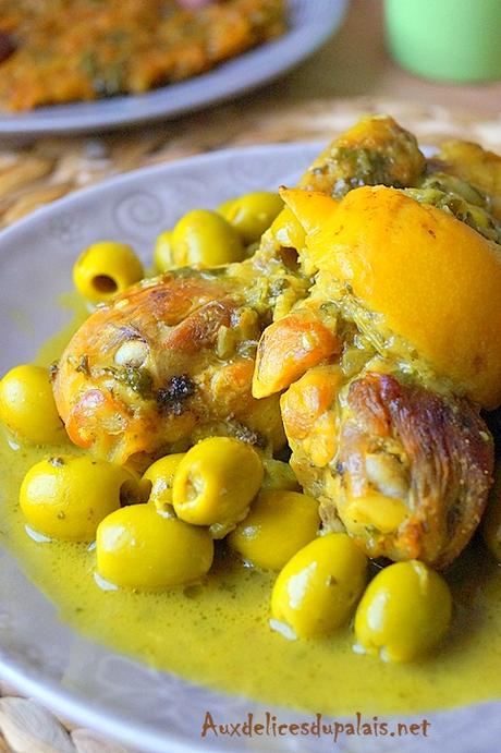Table de Ftour Ramadan 2016 Tajine de poulet au citron confit et olives
