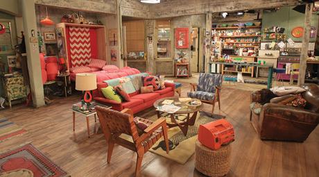 Inspiration décoration -  l'appartement de Max et Caroline  dans 2 broke girls