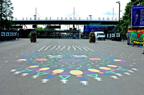 Du streetart à la gare Stade de France – Saint-Denis