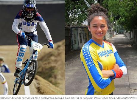 BMX, Amanda Carr ,d'Udon-Thani a l'or des JO de Rio ?