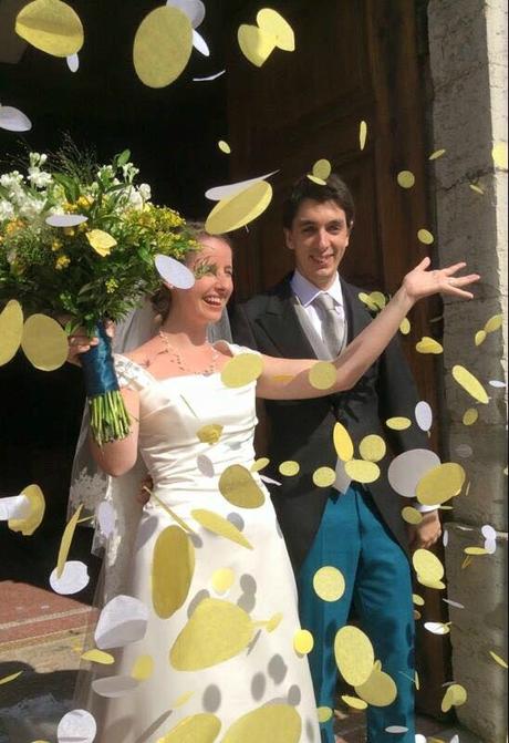 Un mariage de princesse ... sortie de messe