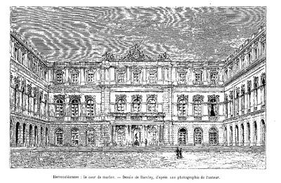 Les dessins de Herrenchiemsee  dans le Voyage aux Châteaux du Roi Louis II de Bavière d´Hugues Krafft