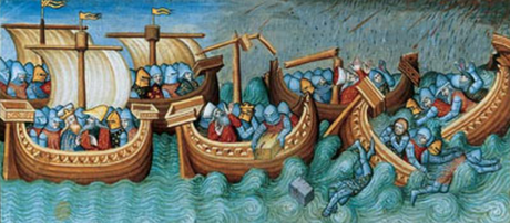 la vision de la mer au Moyen-Âge