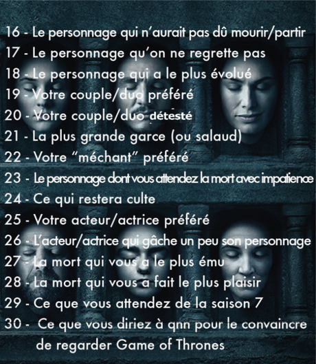 30 Day Challenge: Game of Thrones game of thrones2