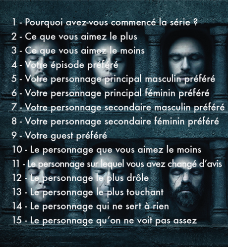 30 Day Challenge: Game of Thrones game of thrones