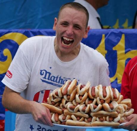 concours de hot dogs