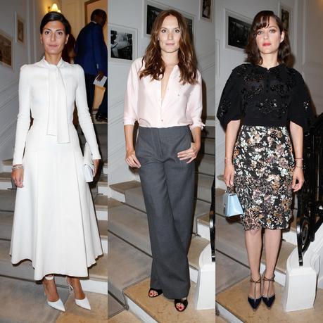 Noir et Blanc au défilé Haute Couture Dior... Noir et Blanc au défilé Haute Couture Dior...