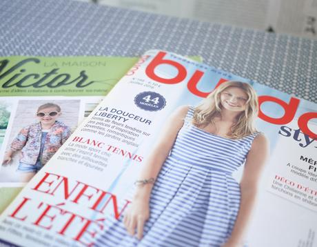 Magazines couture pour l'été !  Maison Victor + Burda Style, Juillet 2016