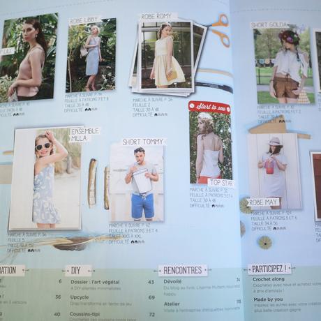 Magazines couture pour l'été !  Maison Victor + Burda Style, Juillet 2016