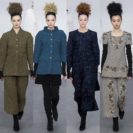 L'hommage de Karl Lagerfeld aux petites mains au défilé Haute Couture Chanel... L'hommage de Karl Lagerfeld aux petites mains au défilé Haute Couture Chanel...