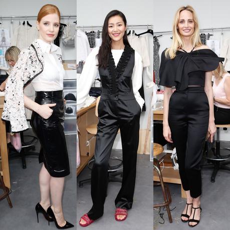 L'hommage de Karl Lagerfeld aux petites mains au défilé Haute Couture Chanel... L'hommage de Karl Lagerfeld aux petites mains au défilé Haute Couture Chanel...