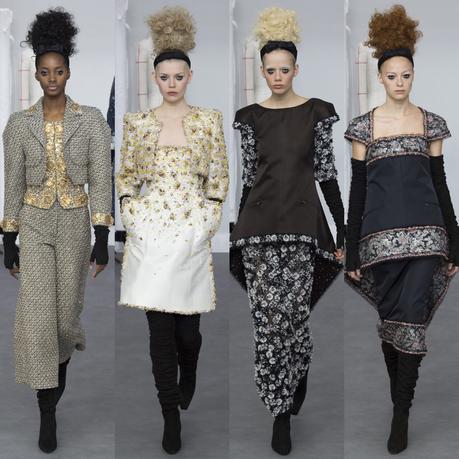 L'hommage de Karl Lagerfeld aux petites mains au défilé Haute Couture Chanel... L'hommage de Karl Lagerfeld aux petites mains au défilé Haute Couture Chanel...