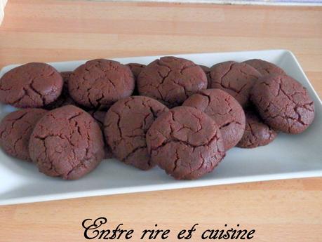 Biscuits crousti-moelleux au chocolat (sans oeuf) Biscuits crousti-moelleux au chocolat (sans oeuf)