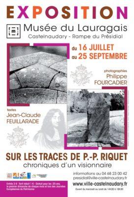 Exposition « Sur les traces de Pierre Paul Riquet – Chroniques d’un visionnaire » Philippe FOURCADIER | Musée du Lauragais