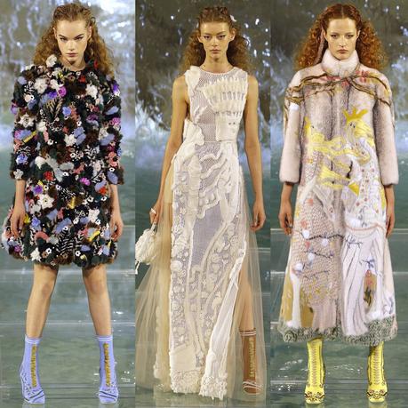 Le défilé anniversaire Haute Fourrure Fendi à Rome... Le défilé anniversaire Haute Fourrure Fendi à Rome...