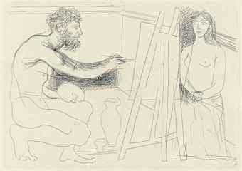 L´exposition Picasso à la Künstlerhaus de Munich présente les gravures du Chef d´oeuvre inconnu de Balzac