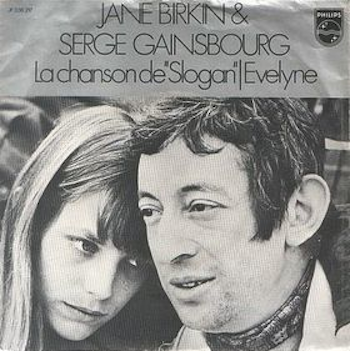 Jane Birkin & Serge Gainsbourg-Slogan-1969