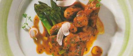 Asperges glacées, fricassée de ris de veau au vinaigre de xérès aspergesglacees-w