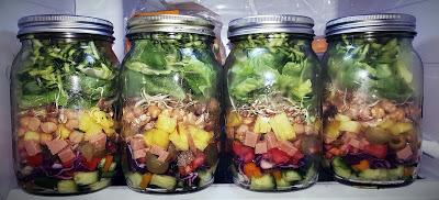Sala Jar ou salade en bocal